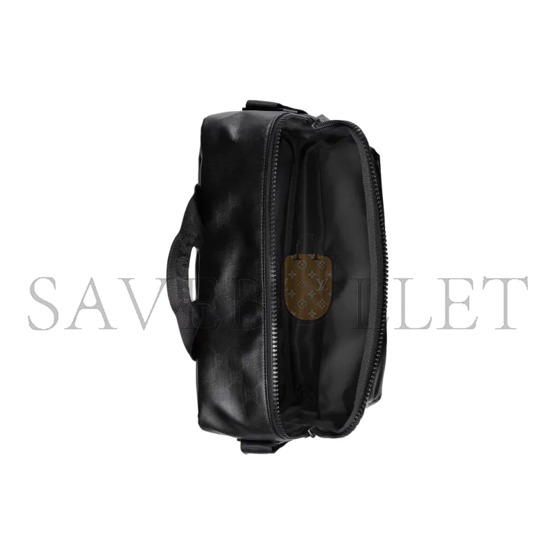 G*u*i canvas with leather shoulder bag 782764 (30*25*8.5cm)